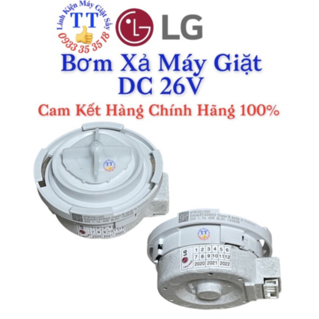 Bơm Xả Máy Giặt LG DC 26V