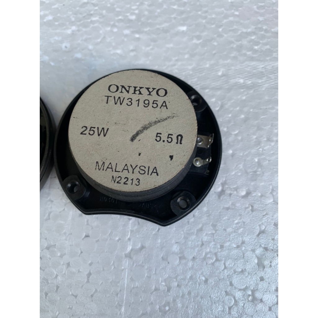 Bán Cặp Loa treble dome Onkyo hát rất  sáng hàng bãi nhật