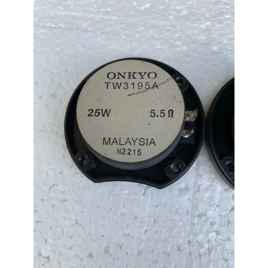Bán Cặp Loa treble dome Onkyo hát rất  sáng hàng bãi nhật