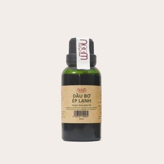Dầu bơ ép lạnh nguyên chất virgin avocado oil noom 30ml - noomfood