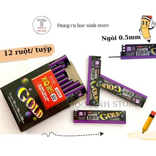 Ruột chì bấm gold 502 ngòi 2b hiệu d.a & pt 0.5 mm