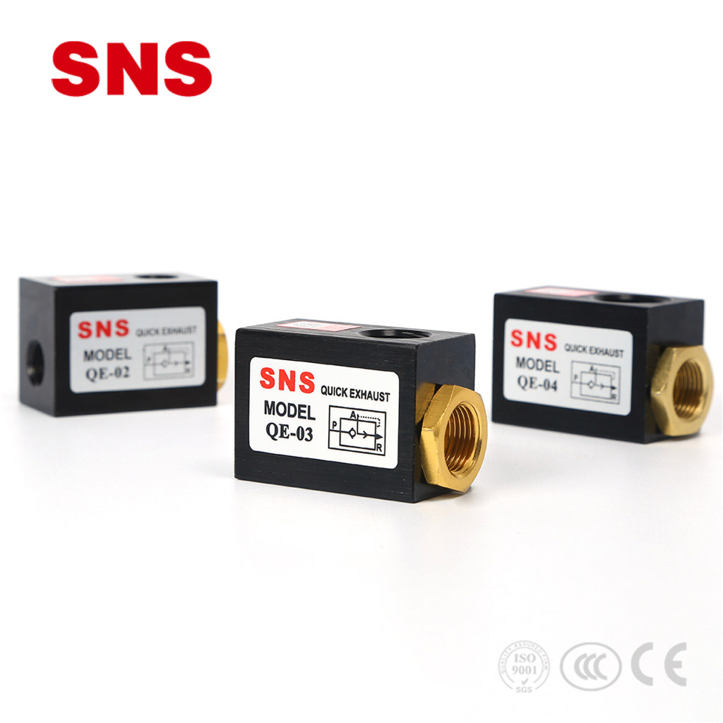 Van xả nhanh khí nén QE-01/ QE-02/ QE-03/ QE-04 - Van xả khí nén một chiều QE - Van xả khí nén QE ( 