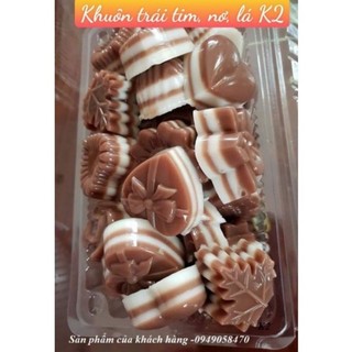 KHUÔN KHAY THẠCH RAU CÂU NHIỀU MẪU HỌA TIẾT NHỎ VĨNH TRƯỜNG VN( nhiều mẫu)