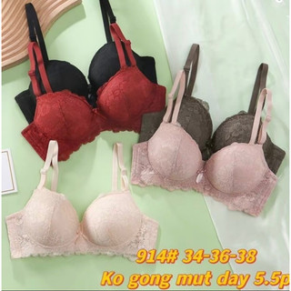 Áo Lót Nữ Ren Không Gọng, Có Đệm 5cm A911 Nâng Đẩy Tốt - THỦY BIKINI