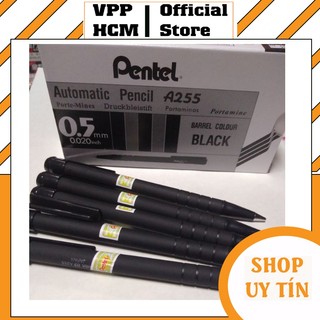 [Combo 2 Bút] chì bấm Pentel A255 Japan ngòi 0.5mm