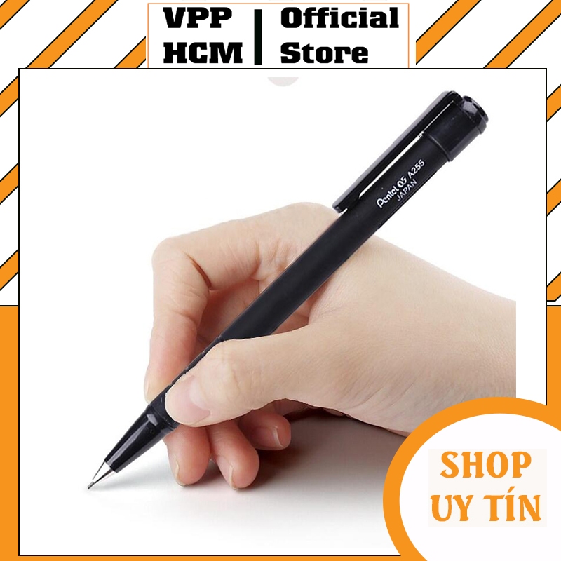 [Combo 2 Bút] chì bấm Pentel A255 Japan ngòi 0.5mm