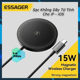 Đế sạc không dây từ tính 15W LC-A1 màu đen cho iP iOS