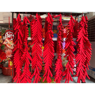 Mô hình dây pháo giả HandMade trang trí Tết siêu ưng