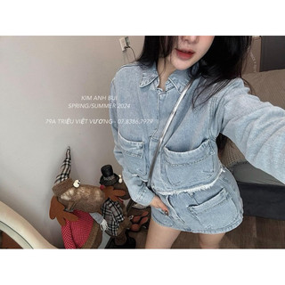 SET SƠ MI BÒ MIX QUẦN GIẢ VÁY