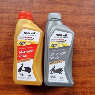 Dầu nhớt npr cho các dòng xe ga-xe số