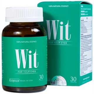 Viên uống WIT Ecogreen chính hãng của Mỹ giúp bổ mắt hỗ trợ điều trị 30 viên