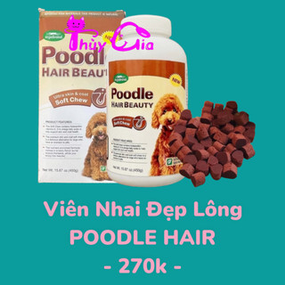 Viên nhai dưỡng lông cho chó Poodle - Poodle Hair Beauty