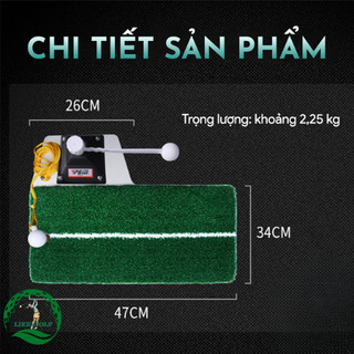 Thảm tập golf,thảm tập swing green power ,chính hãng pgm