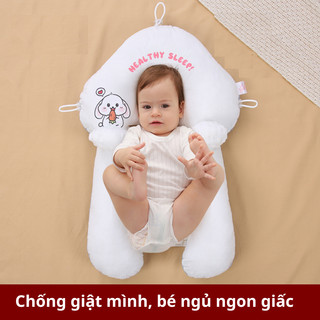  Gối chữ U cho bé sơ sinh chống giật mình chống méo đầu