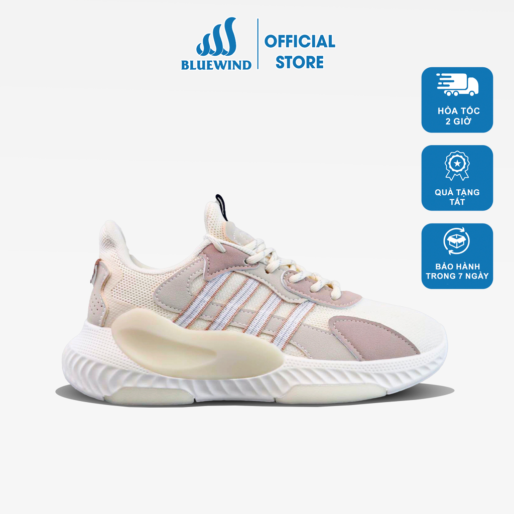 Giày Thể Thao Nữ BLUEWIND Frolic Wave.es Trẻ Trung Dễ Phối Đồ Vải Dệt Thoáng Khí 68371