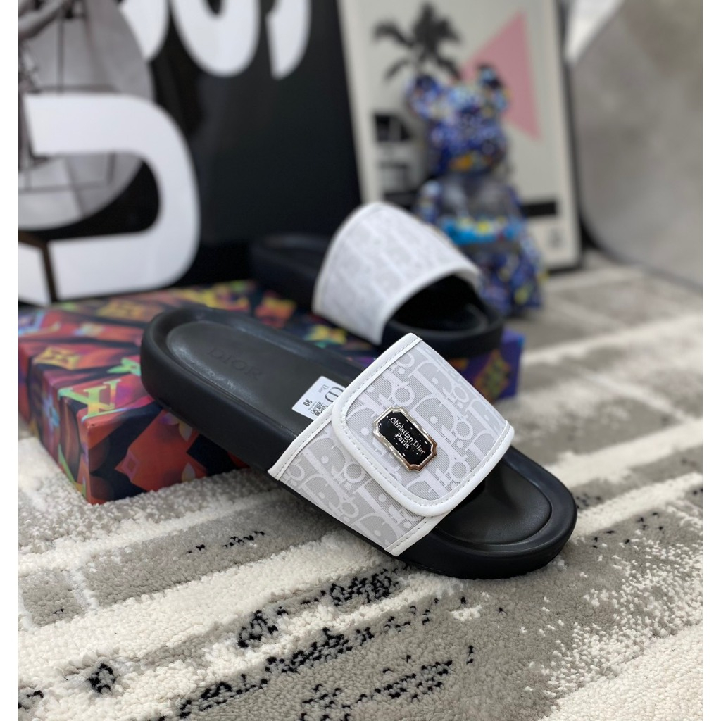 Dép Lê Nam Dập Thêu Chữ Đi Ô Hàng Cao Cấp - Dép Nam ĐI Ô Dập Chữ Siêu Đẹp