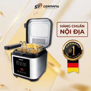 Nồi chiên ngập dầu STEBA DF150 nội địa Đức, nồi chiên nhúng ngập dầu thép không gỉ cao cấp GermanySnT 230012