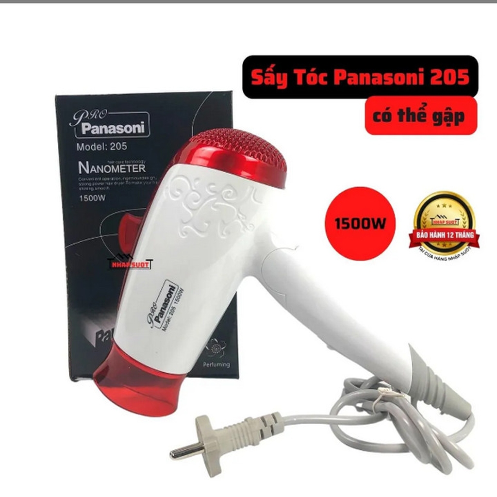 Máy sấy tóc 205 có 2 tốc độ gấp gọn