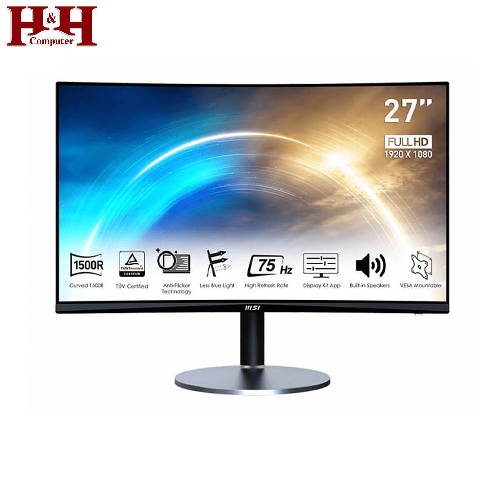Màn hình MSI PRO MP272C 27 inch FHD VA 75HZ Cong