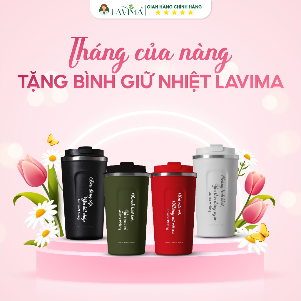 [ QUÀ TẶNG KHÔNG BÁN] Bình giữ nhiệt LAVIMA 500ML
