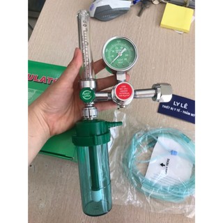 Đồng hồ oxy, Van oxy tặng kèm dây thở