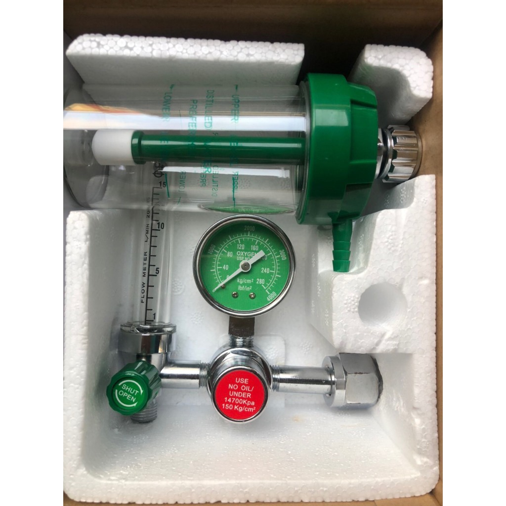 Đồng hồ oxy, Van oxy tặng kèm dây thở