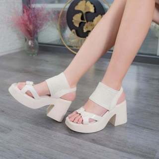 Dép Sandal Đế Vuông Quai Ngang Co Dãn Thời Trang DS DESI - 2606