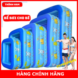 Bể bơi cho bé 1 tầng, 2 tầng, 3 tầng, hồ bơi cho bé kích thước 1,2m 1,3m 1,5m 1.8m hàng chính hãng