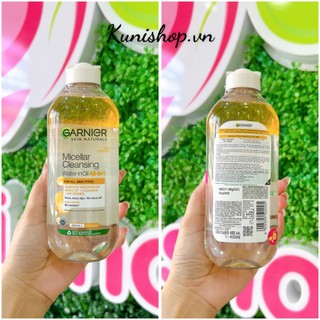 Nước Tẩy Trang Garnier Solution Micellaire