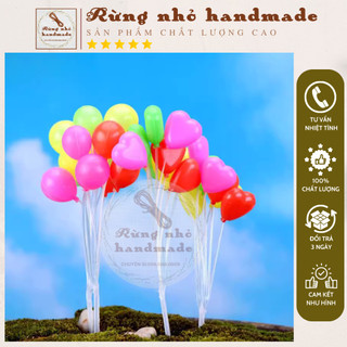 Tiểu cảnh, chùm bong bóng 18cm❤️, terrarium, tiểu cảnh mini, trang trí tiểu cảnh, mô hình tiểu cảnh, tiểu cảnh sen đá