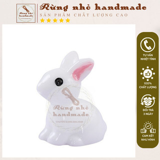 Tiểu cảnh, Thỏ con mini❤️, terrarium, tiểu cảnh mini, trang trí tiểu cảnh, mô hình tiểu cảnh