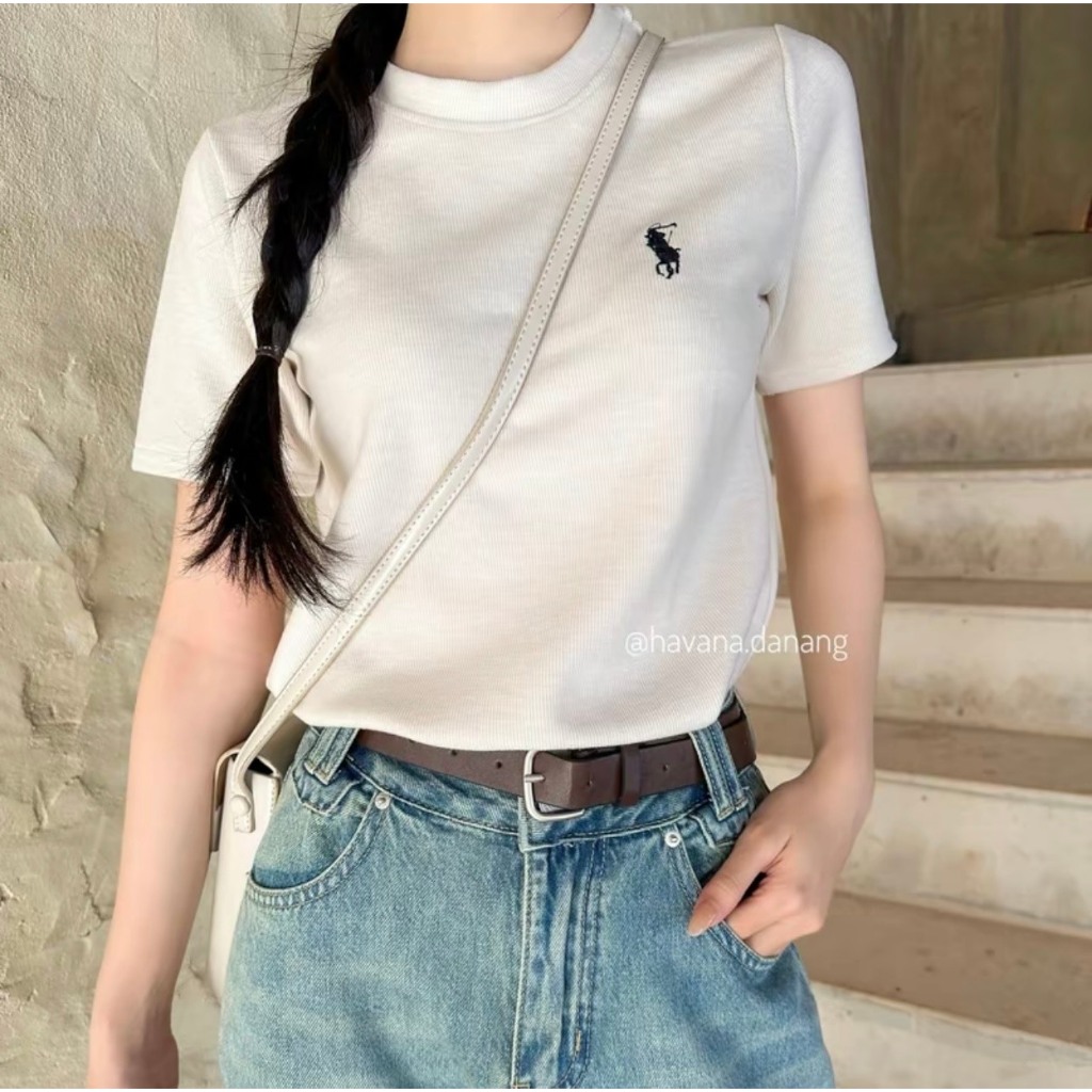 Áo pull thêu ngựa, áo thun nữ babytee chất thoáng mát 247store.vn - Ao3558_P0K39
