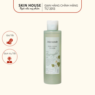 Nước Hoa Hồng Mamonde Pore Clean Toner Diếp Cá Bùn Non 250ml Dành Cho Da Mụn Nhạy Cảm