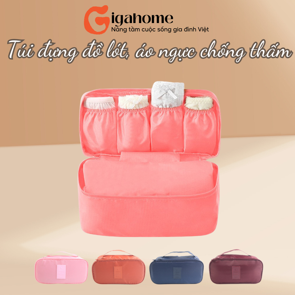 Túi Đựng Đồ Lót, Áo Ngực, Đồ Dùng Trang Điểm Đi Du Lịch Chống Thấm Nước GIGAHOMEVN 2847