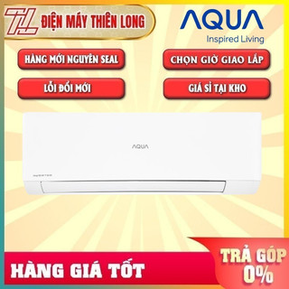 Aqa-rv13qc - miễn phí lắp đặt - máy lạnh aqua inverter 1.5hp aqa-rv13qc - giao miễn phí hcm