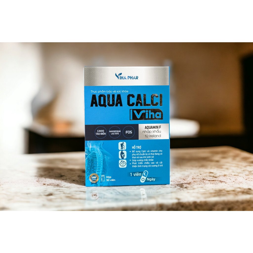 Aqua calci Viha Bổ sung calci, vitamin D