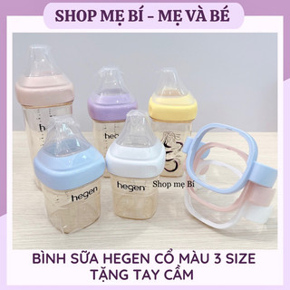 Bình sữa hegen cổ màu 150ml - 240ml - 330ml