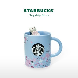 Cốc Starbucks 12Oz (355ml) CERAMIC PURPLE W/SITIRRING SAKURA WM