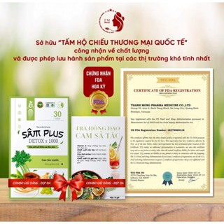 Sâm Plus Detox - Kẹo Giảm Cân Thải Mỡ X1000