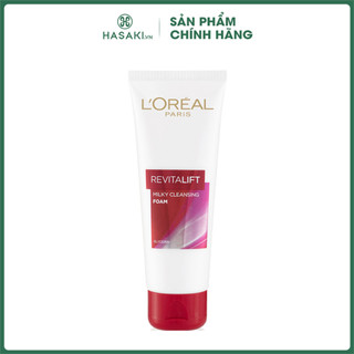 Sữa rửa mặt săn chắc da l'oreal revitalift milk foam 100ml