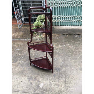 kệ góc gỗ lim