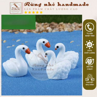 Tiểu cảnh, Thiên nga mini❤️, terrarium, tiểu cảnh mini, trang trí tiểu cảnh, mô hình tiểu cảnh, handmade