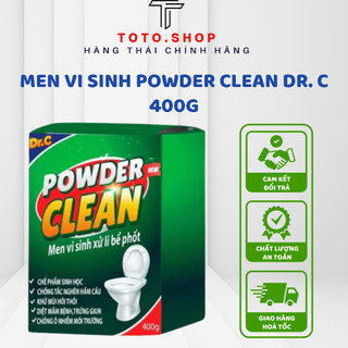 Men vi sinh xử lý bể phốt Powder Clean Dr.C 400gr