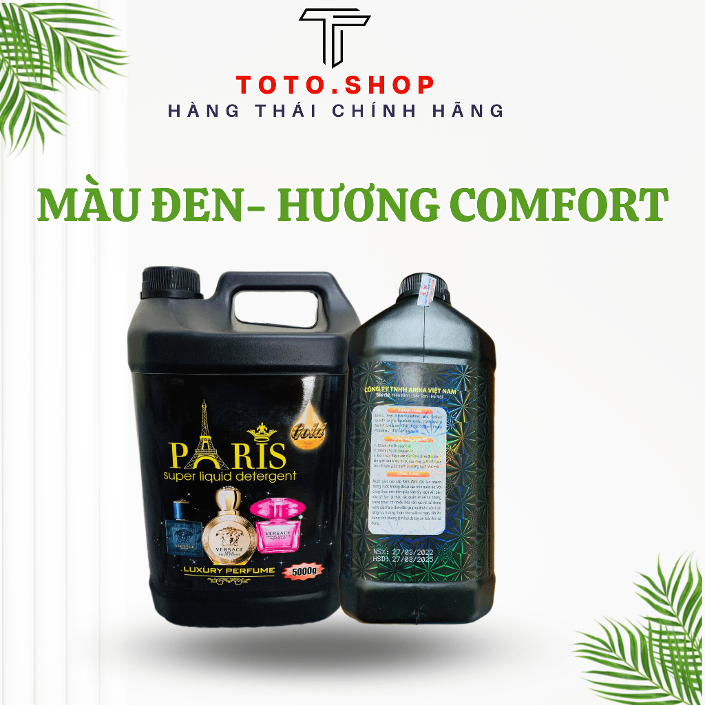Nước Giặt Xả PARIS 5000ml