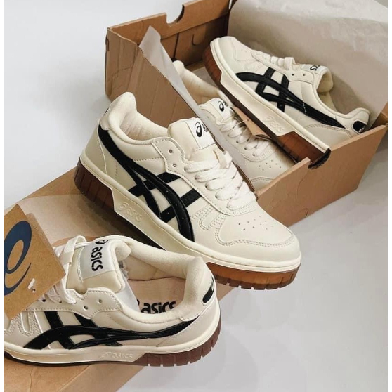 Giày cao su Asics Court MZ màu đen-Có hộp
