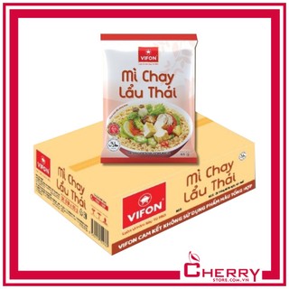 Thùng 30 gói mì chay lẩu thái vifon gói 65g
