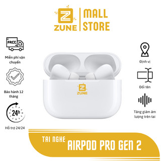 Tai Nghe Bluetooth Pro 2 Không Dây Cao Cấp Định Vị Đổi Tên Tự Động Kết Nối Cảm Ứng