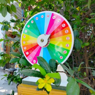 Vòng Quay May Mắn ( 24 ô viền trắng - Kt: 25cm x 35cm)