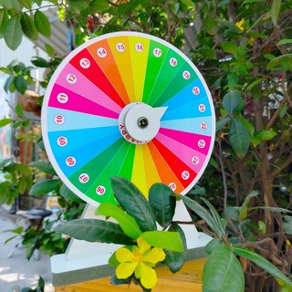 Vòng Quay May Mắn ( 24 ô viền trắng - Kt: 25cm x 35cm)
