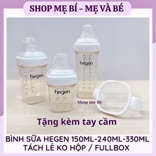 Bình sữa và núm ti thay thế bình hegen 150ml - 240ml - 330ml